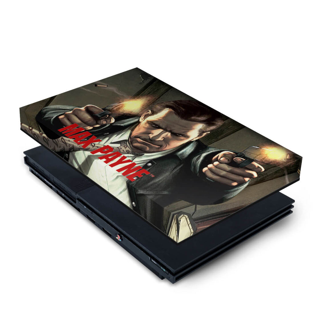 Capa Anti Poeira PS2 Slim - Max Payne