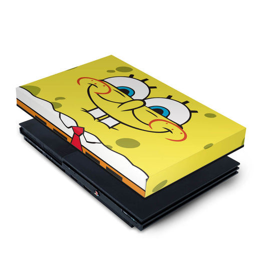 PS2 Slim Capa Anti Poeira - Bob Esponja