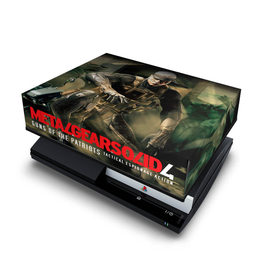 Capa Anti Poeira PS3 Fat - Metal Gear Solid #b