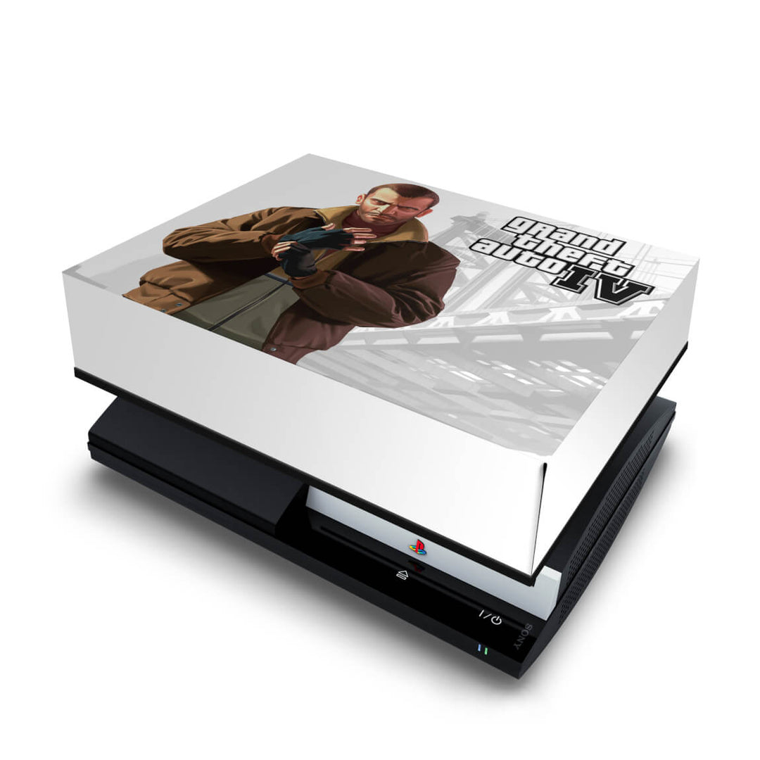 Capa Anti Poeira PS3 Fat - Gta Iv