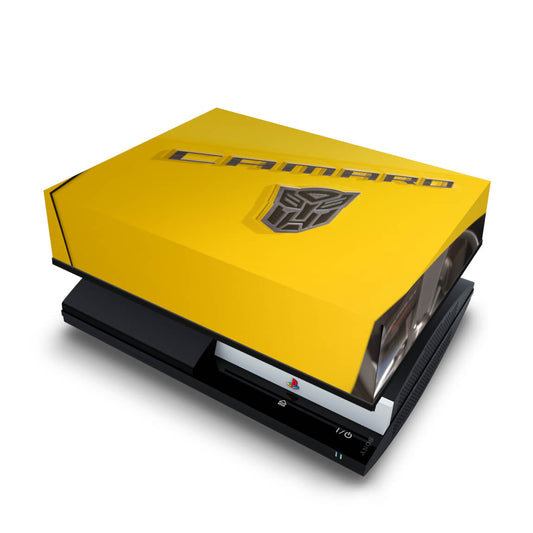 Capa Anti Poeira PS3 Fat - Transformers Camaro