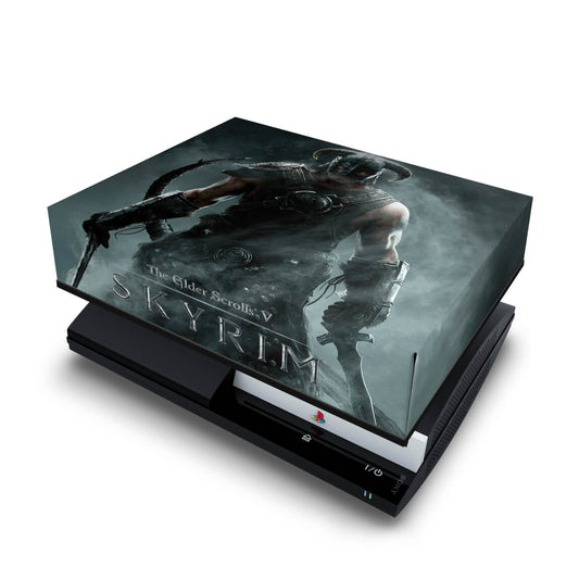 PS3 Fat Capa Anti Poeira - Skyrim