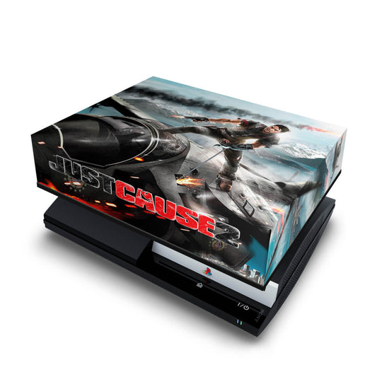PS3 Fat Capa Anti Poeira - Just Cause 2