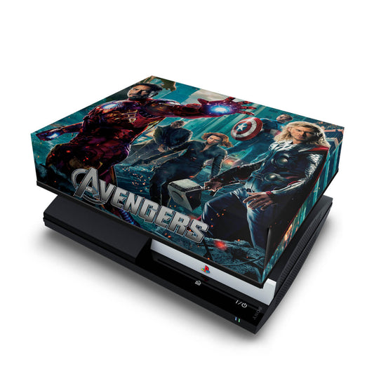 PS3 Fat Capa Anti Poeira - Avengers Vingadores