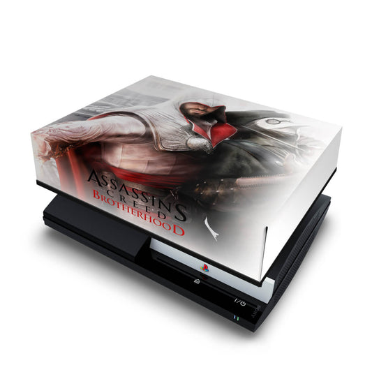 PS3 Fat Capa Anti Poeira - Assassins Creed Brotherhood #B