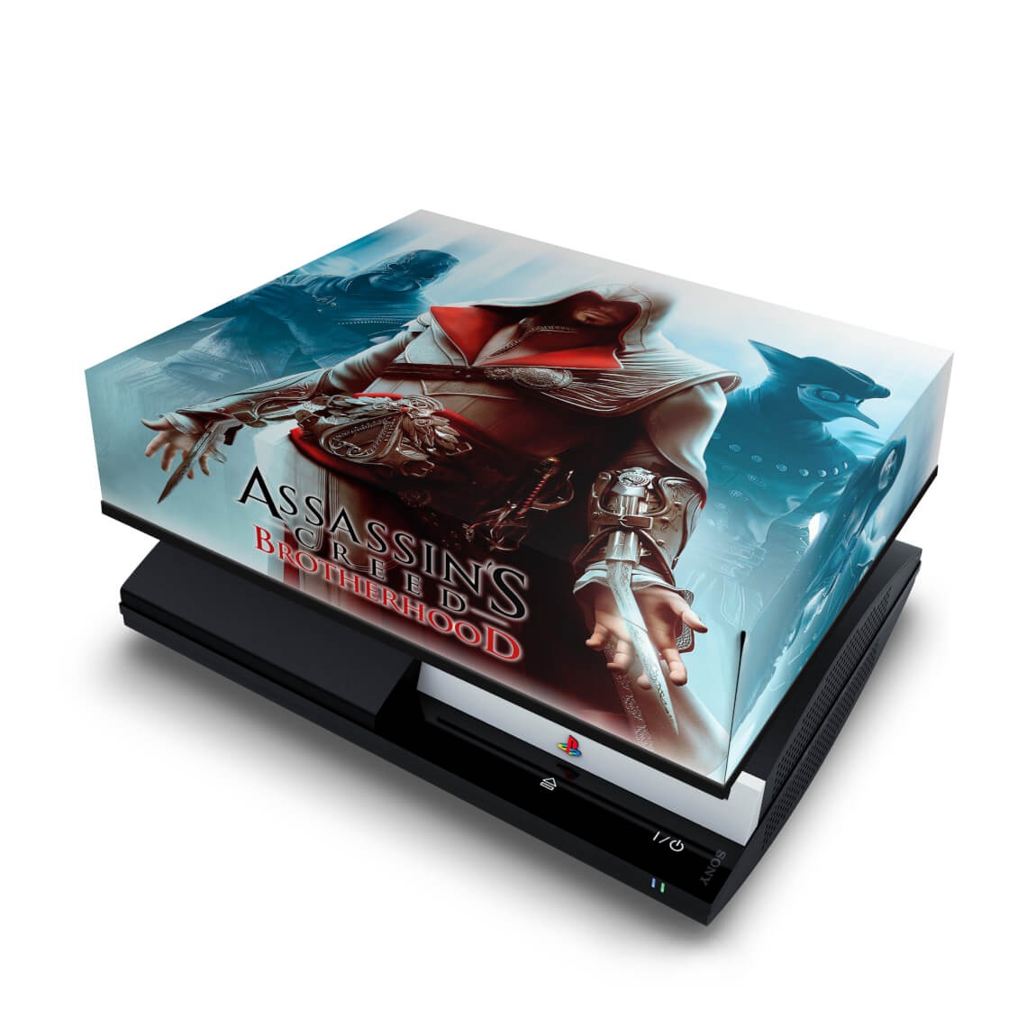 Capa Anti Poeira PS3 Fat - Assassins Creed Brotherhood #C