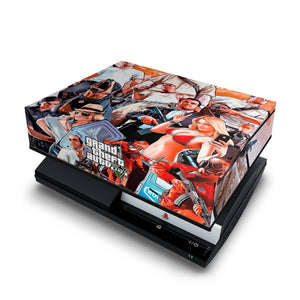 Capa Anti Poeira PS3 Fat - Gta V 5