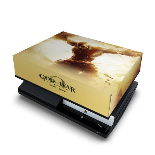 PS3 Fat Capa Anti Poeira - God Of War 4