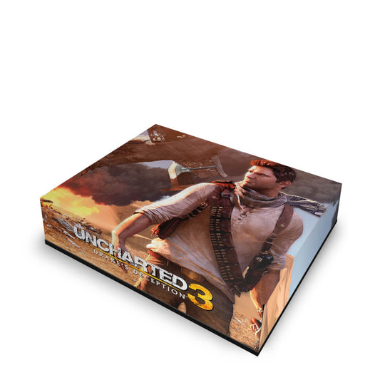 PS3 Fat Capa Anti Poeira - Uncharted 3