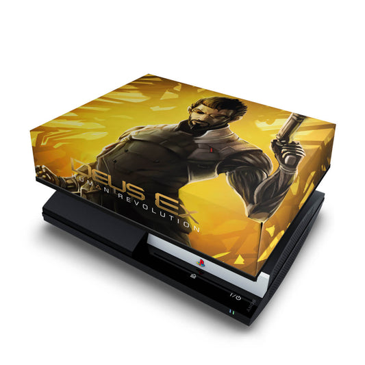 PS3 Fat Capa Anti Poeira - Deus Ex Human