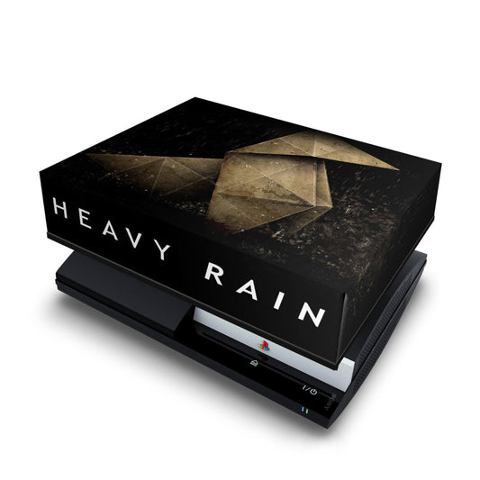 PS3 Fat Capa Anti Poeira - Heavy Rain