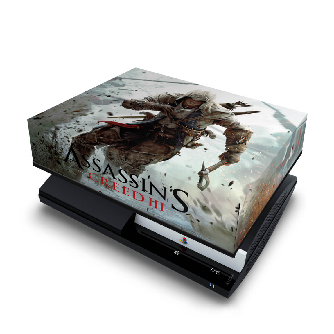PS3 Fat Capa Anti Poeira - Assassins Creed 3