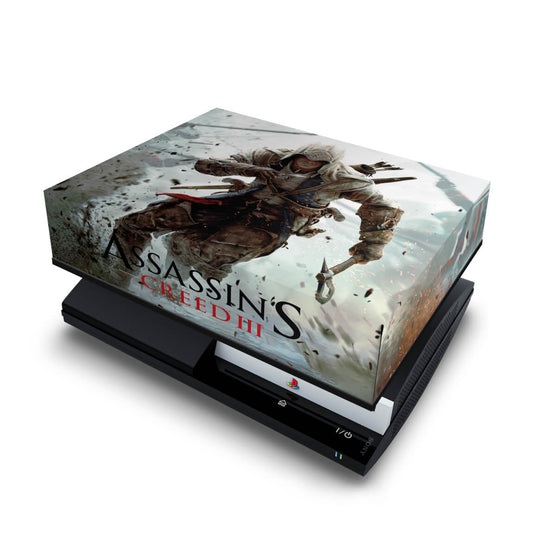 PS3 Fat Capa Anti Poeira - Assassins Creed 3