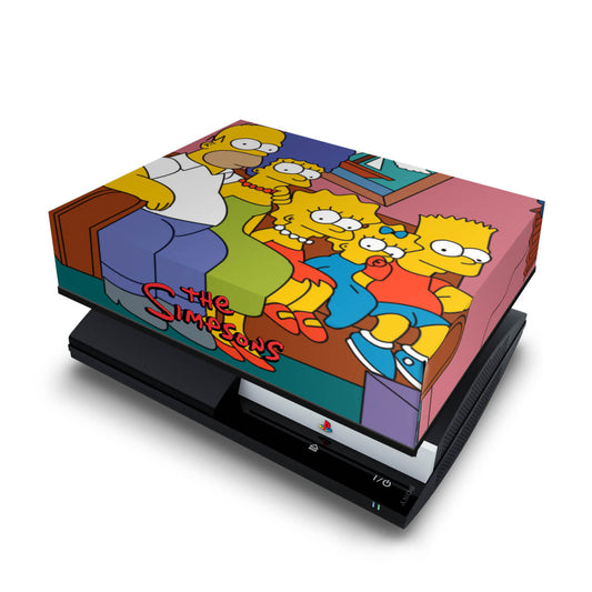 PS3 Fat Capa Anti Poeira - Simpsons