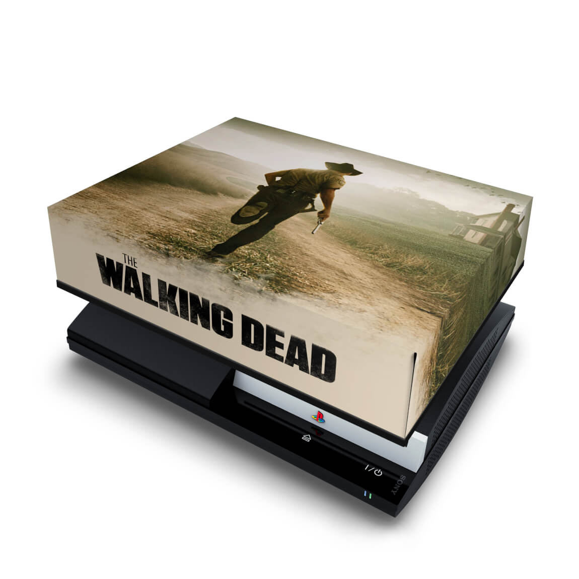 PS3 Fat Capa Anti Poeira - The Walking Dead