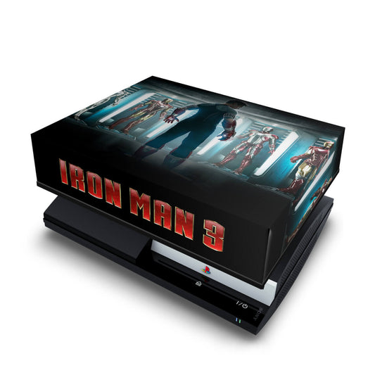 PS3 Fat Capa Anti Poeira - Homem De Ferro