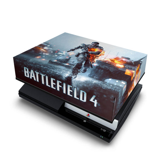 PS3 Fat Capa Anti Poeira - Battlefield 4