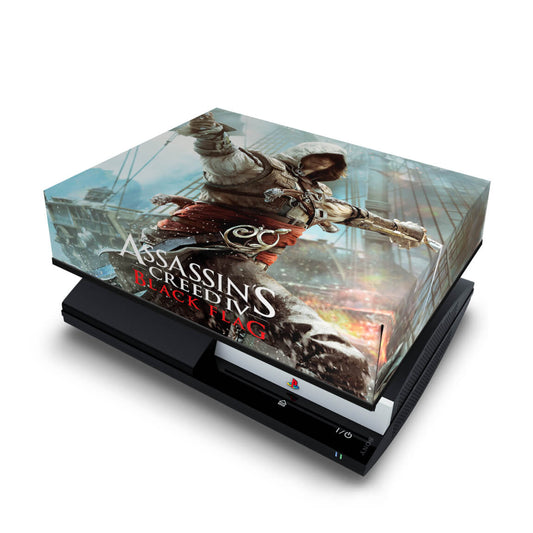 PS3 Fat Capa Anti Poeira - Assassins Creed IV Black Flag