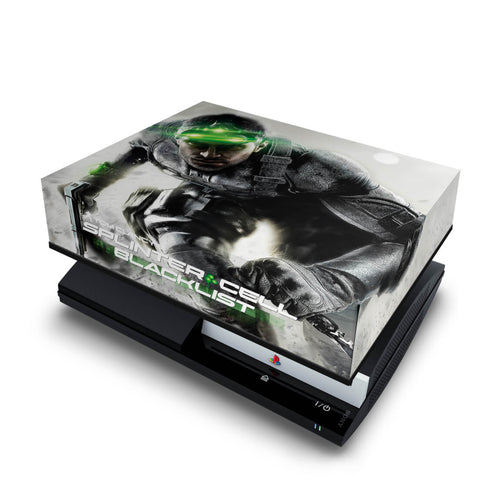 Capa Anti Poeira PS3 Fat - Splinter Cell Blacklist