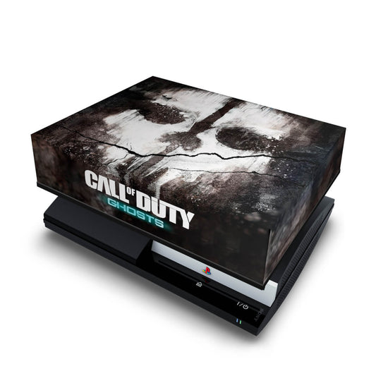 PS3 Fat Capa Anti Poeira - Call Of Duty Ghosts
