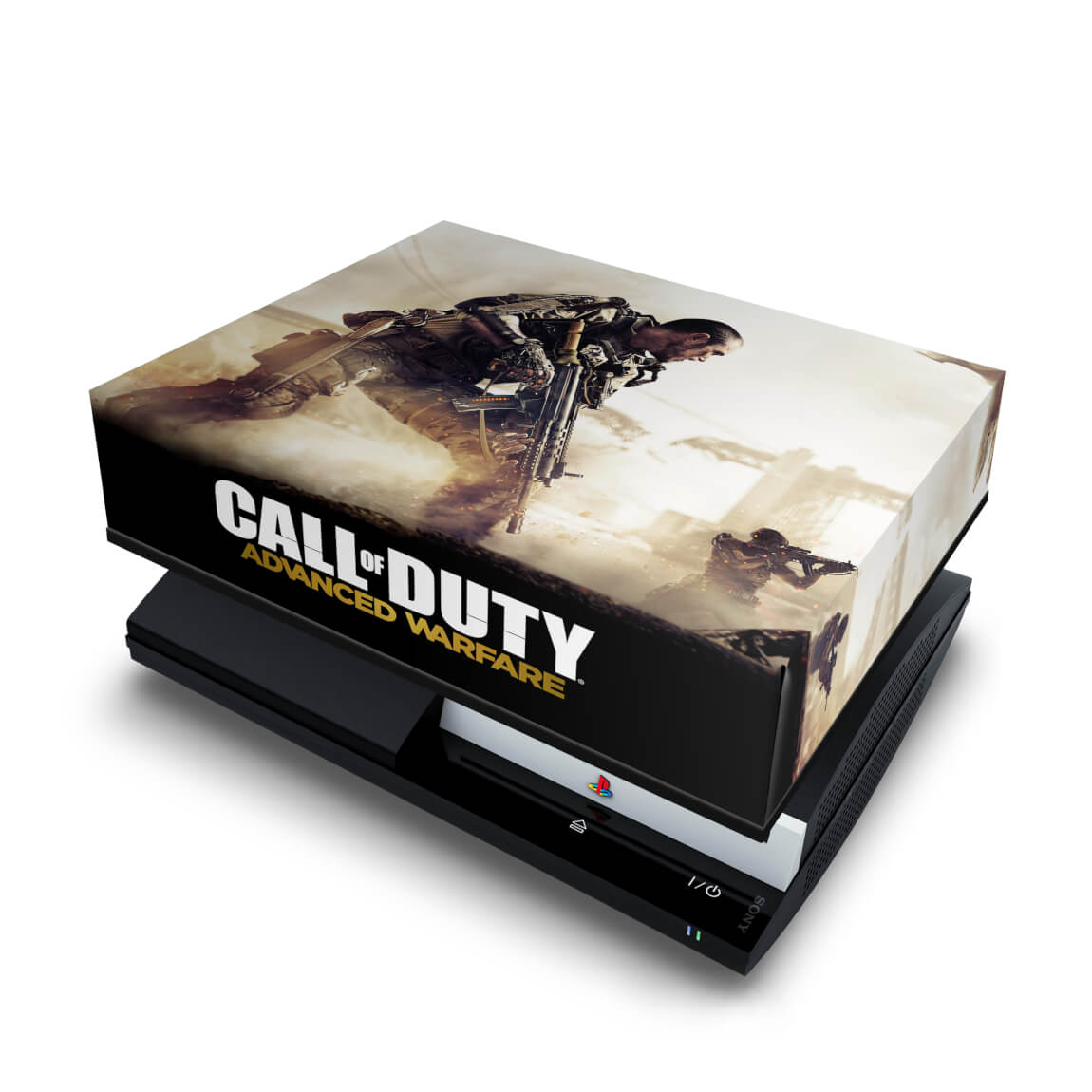 PS3 Fat Capa Anti Poeira - Call Of Duty Advanced Warfare