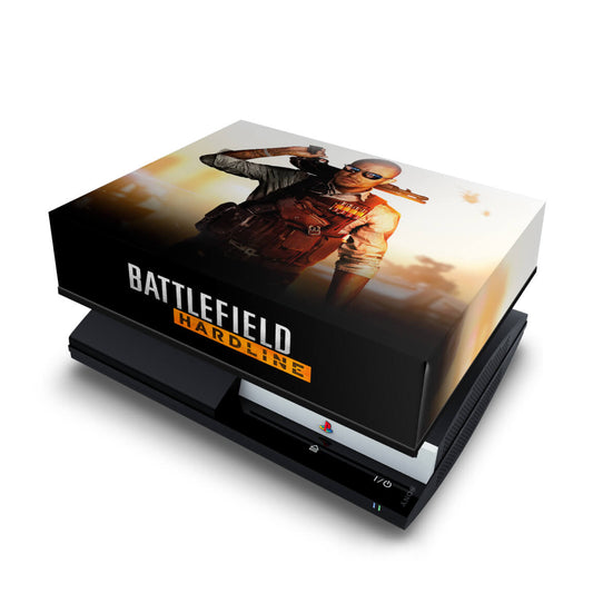 PS3 Fat Capa Anti Poeira - Battlefield Hardline