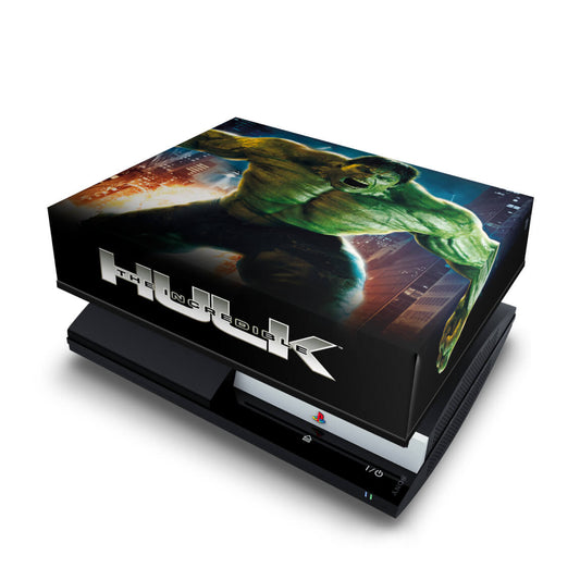 PS3 Fat Capa Anti Poeira - Hulk