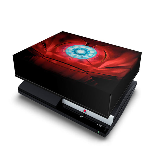 PS3 Fat Capa Anti Poeira - Iron Man