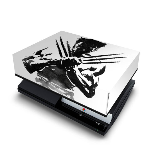 PS3 Fat Capa Anti Poeira - Wolverine X-men