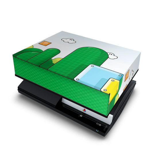 PS3 Fat Capa Anti Poeira - Super Mario Bros