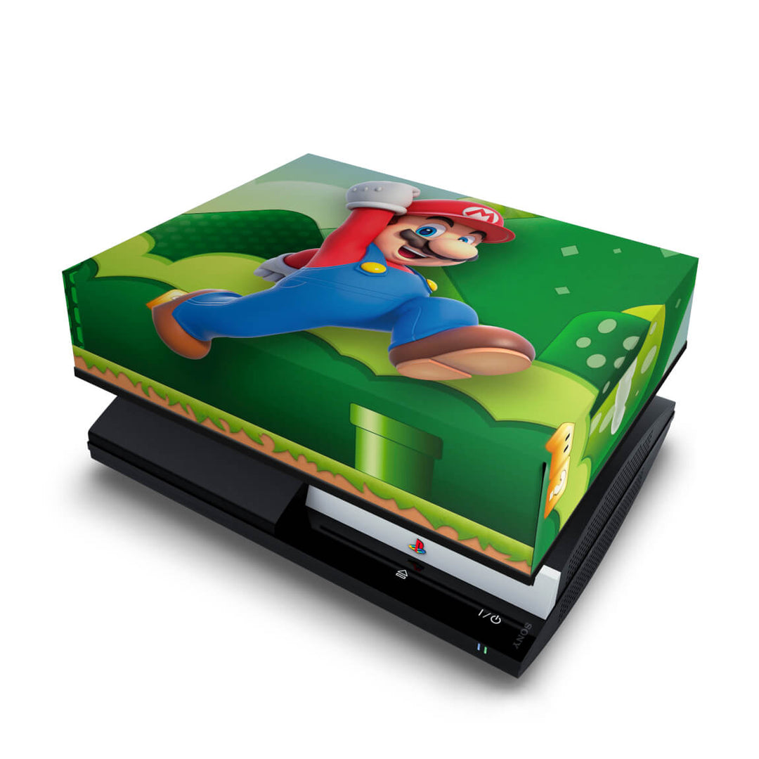 Capa Anti Poeira PS3 Fat - Mario & Luigi