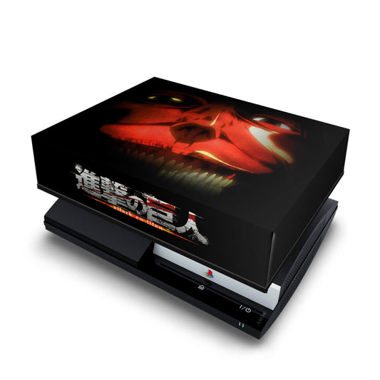PS3 Fat Capa Anti Poeira - Attack On Titan #b
