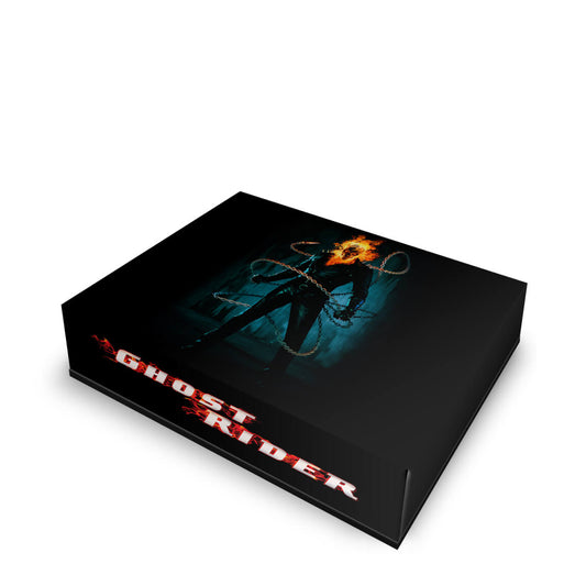 PS3 Fat Capa Anti Poeira - Ghost Rider Motoqueiro #b
