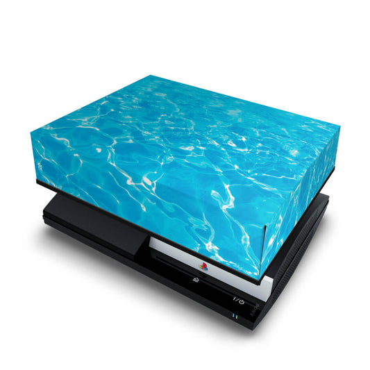 PS3 Fat Capa Anti Poeira - Aquático Água