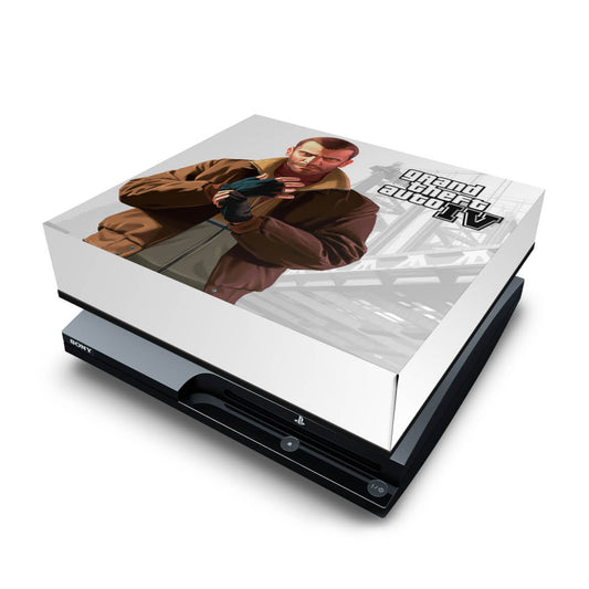 Capa Anti Poeira PS3 Slim - Gta Iv