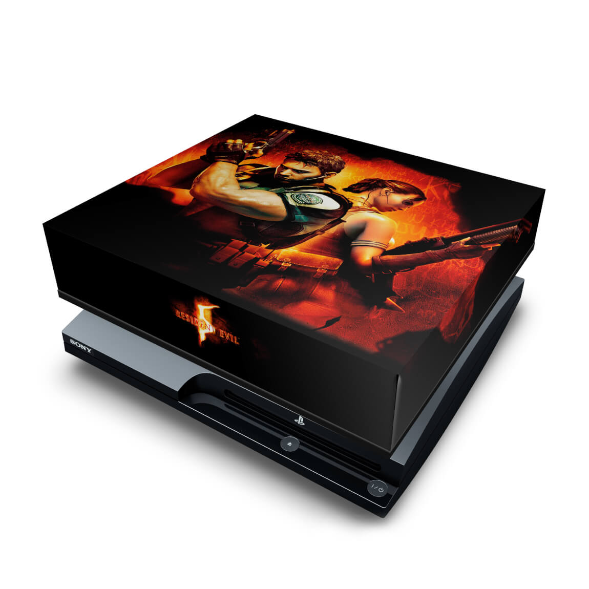 Capa Anti Poeira PS3 Slim - Resident Evil 5