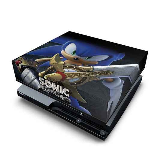 Capa Anti Poeira PS3 Slim - Sonic Black Knight