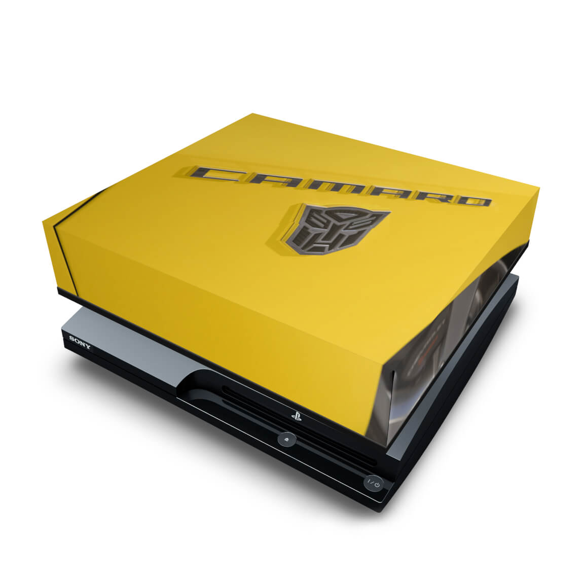 Capa Anti Poeira PS3 Slim - Transformers Camaro