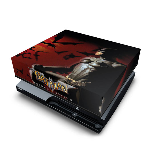 PS3 Slim Capa Anti Poeira - Batman Arkham