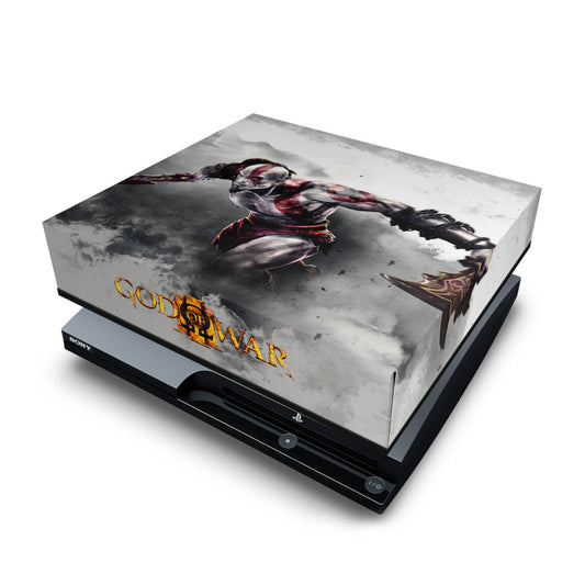 PS3 Slim Capa Anti Poeira - God Of War 3 #2