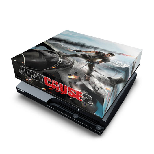 PS3 Slim Capa Anti Poeira - Just Cause 2
