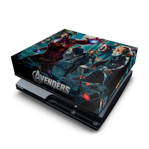 Capa Anti Poeira PS3 Slim - Avengers Vingadores