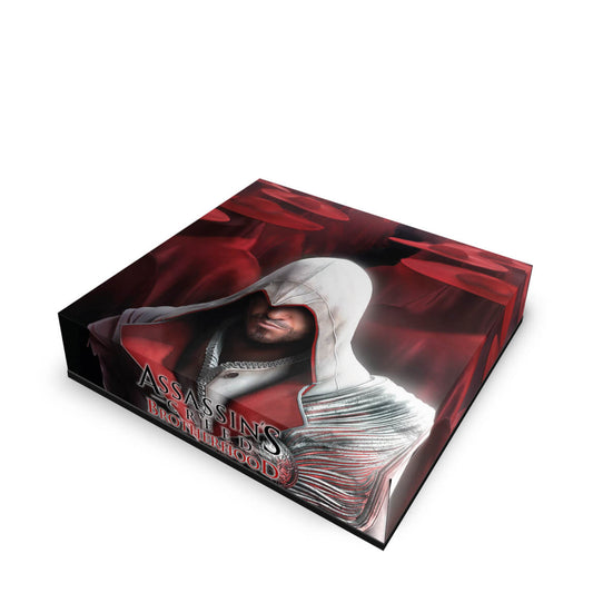 PS3 Slim Capa Anti Poeira -  Assassins Creed Brotherhood #A