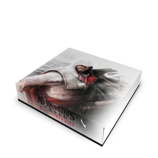 PS3 Slim Capa Anti Poeira - Assassins Creed Brotherhood #B