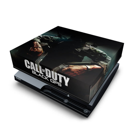 PS3 Slim Capa Anti Poeira - Call O Duty Black Ops