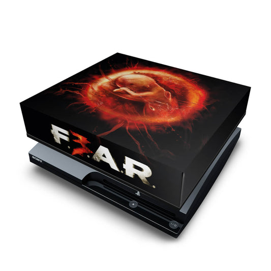PS3 Slim Capa Anti Poeira - F3ar Fear 3