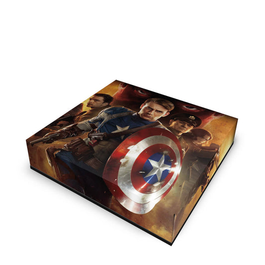 PS3 Slim Capa Anti Poeira - Capitao America