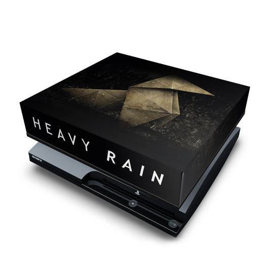 PS3 Slim Capa Anti Poeira - Heavy Rain