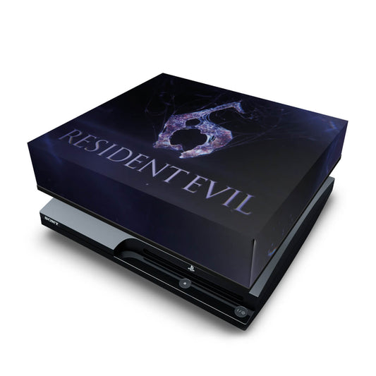 PS3 Slim Capa Anti Poeira - Resident Evil 6