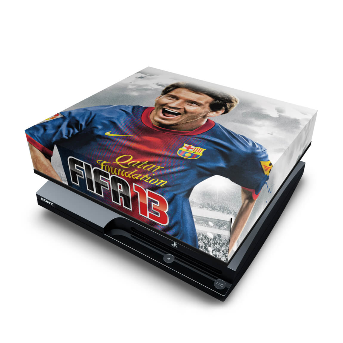 PS3 Slim Capa Anti Poeira - Fifa 2013 Futebol